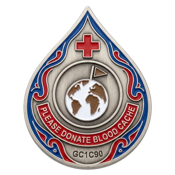 Please Donate Blood Cache