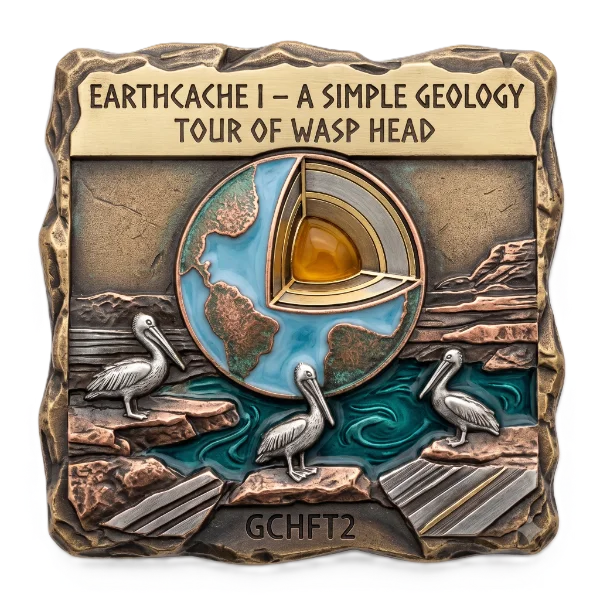 Earthcache I - a simple geology tour of Wasp Head